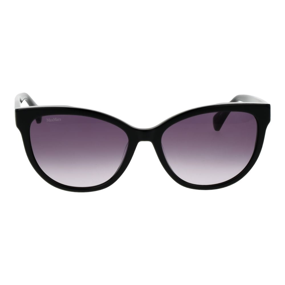 Occhiali da sole Max Mara in acetato nero