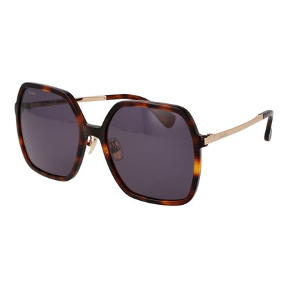 Occhiali da sole Max Mara in acetato marrone