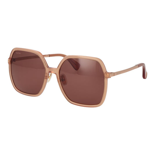 Occhiali da Sole Max Mara in Acetato Arancione