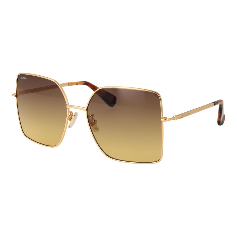 Occhiali da Sole Max Mara in Metallo Oro