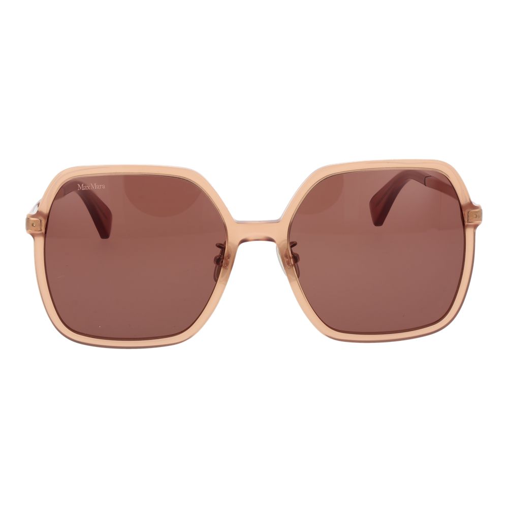 Occhiali da Sole Max Mara in Acetato Arancione