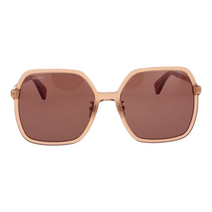 Occhiali da Sole Max Mara in Acetato Arancione