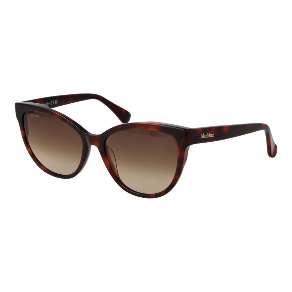 Occhiali da sole Max Mara in acetato marrone