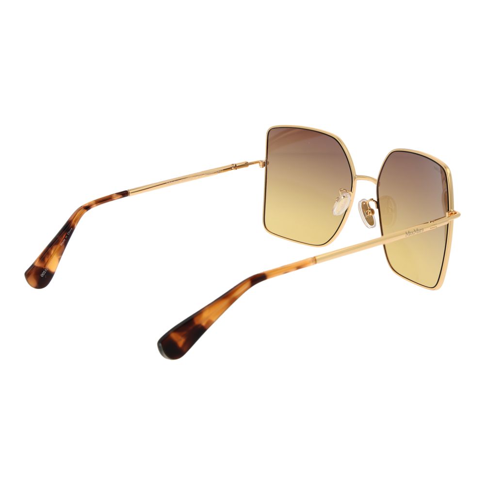 Occhiali da Sole Max Mara in Metallo Oro