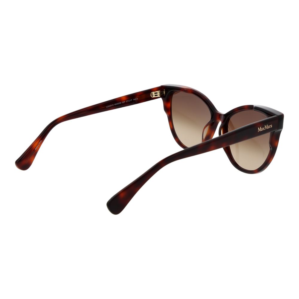 Occhiali da sole Max Mara in acetato marrone