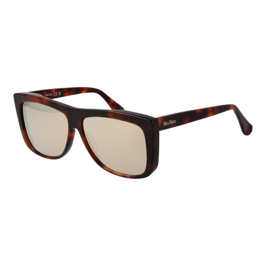 Occhiali da sole Max Mara in acetato marrone