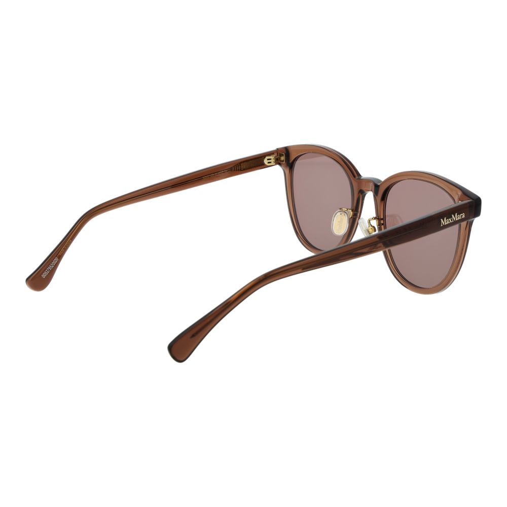 Occhiali da sole Max Mara in acetato marrone