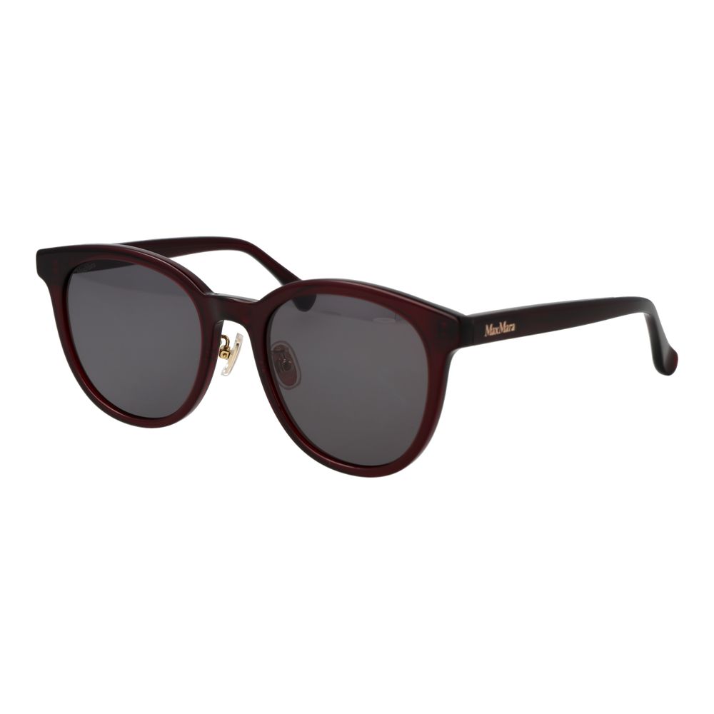 Occhiali da sole Max Mara in acetato bordeaux