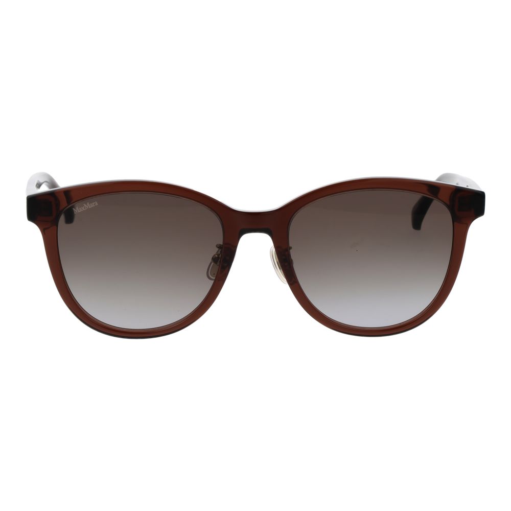 Occhiali da sole Max Mara in acetato marrone