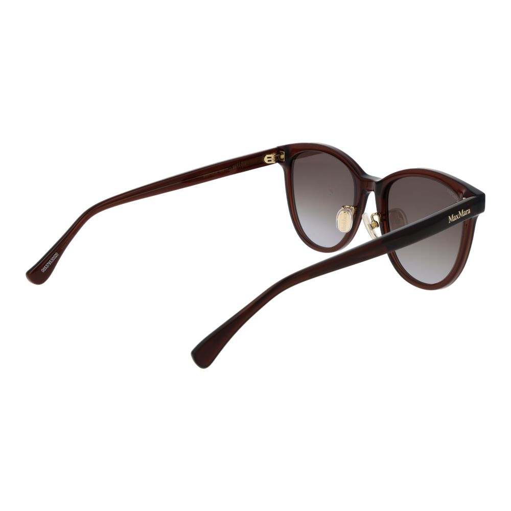 Occhiali da sole Max Mara in acetato marrone