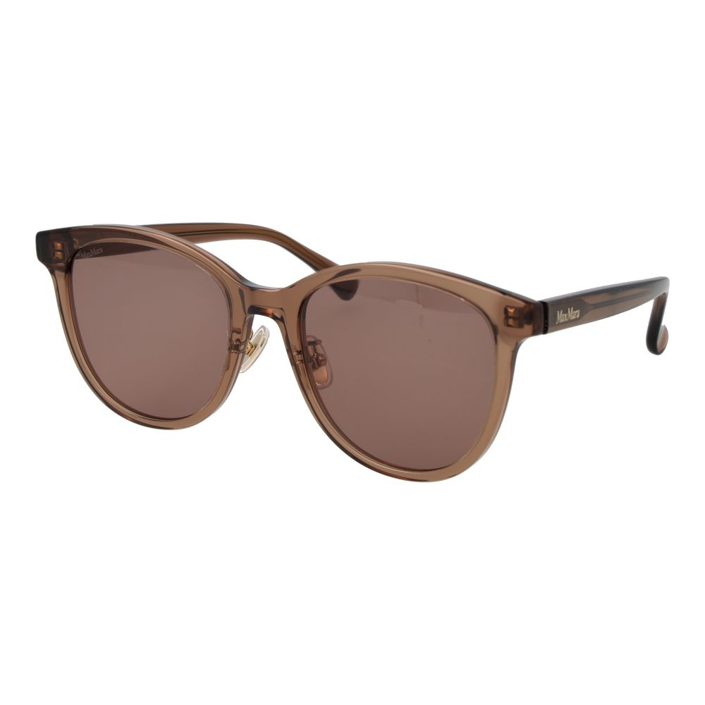 Occhiali da sole Max Mara in acetato marrone