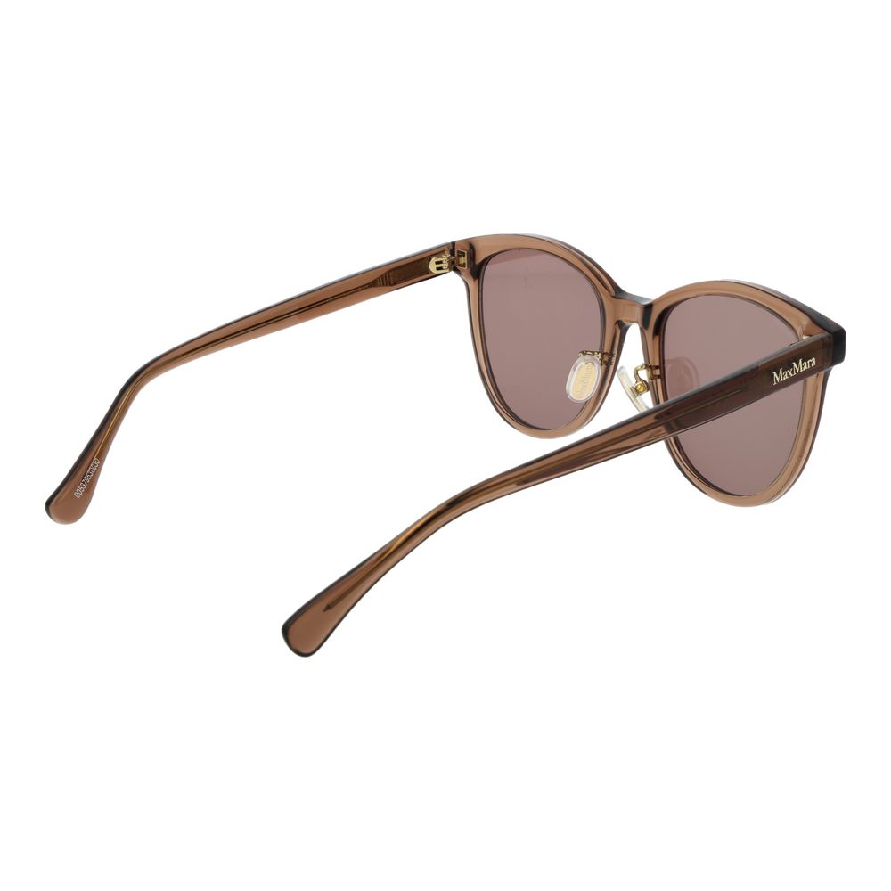 Occhiali da sole Max Mara in acetato marrone