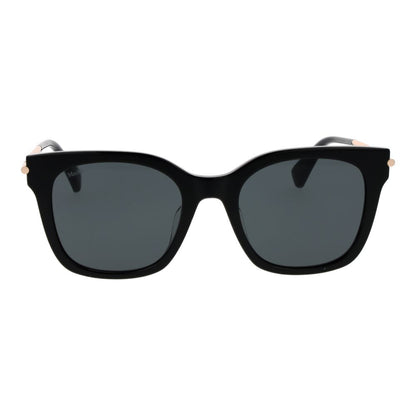 Lunettes de soleil Max Mara noires en acétate