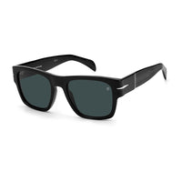 Lunettes de soleil noires en plastique David Beckham