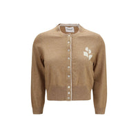 Cardigan Isabel Marant Étoile in Cotone Beige