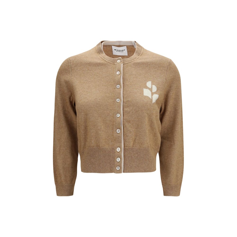 Isabel Marant Étoile Beige Cotton Cardigan
