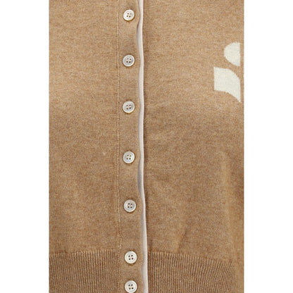 Cardigan Isabel Marant Étoile in Cotone Beige