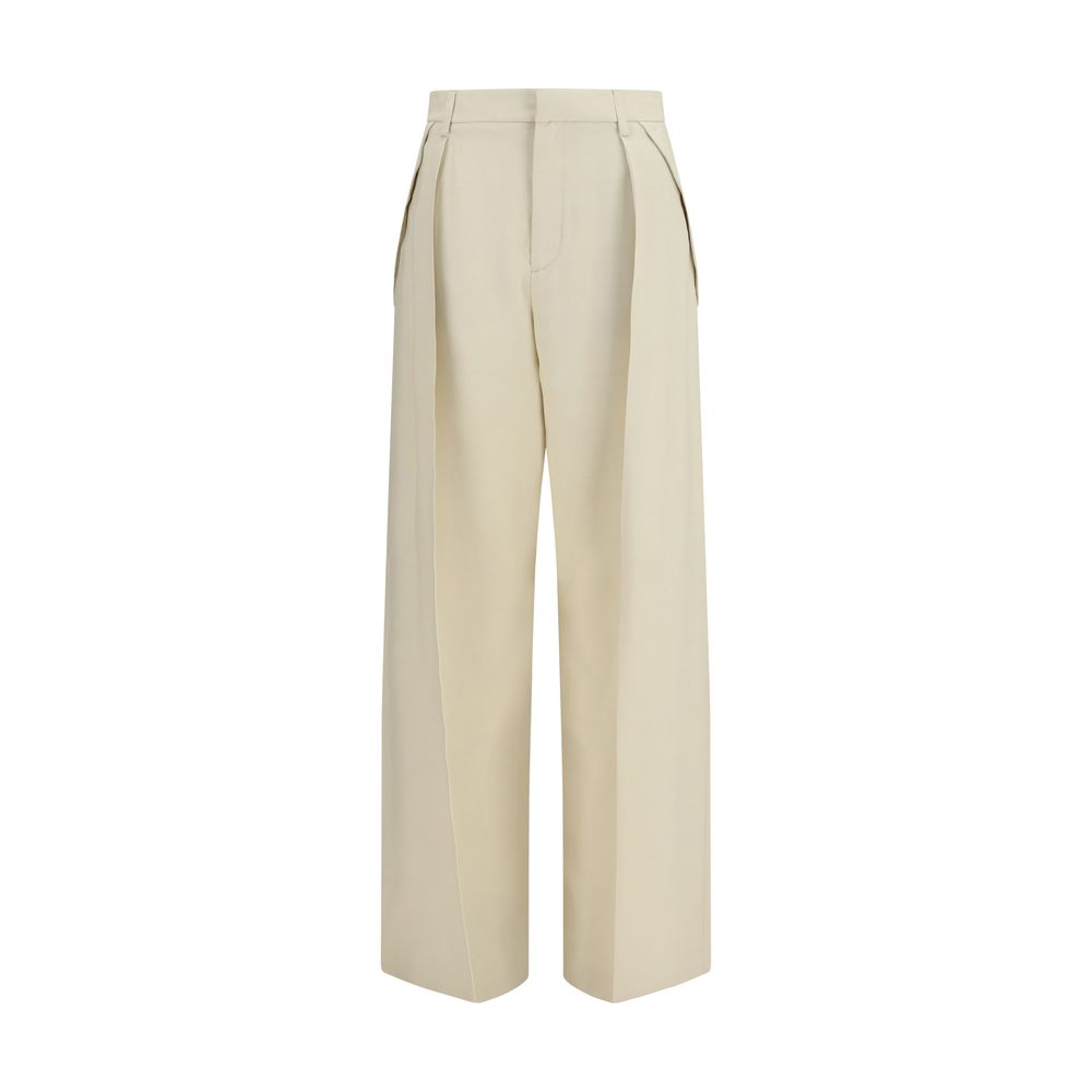 Jacob Cohen Beige Viscose Casual Pants