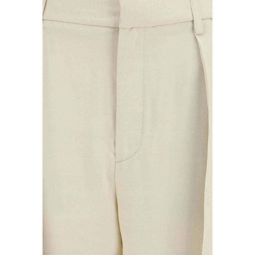 Jacob Cohen Beige Viscose Casual Pants