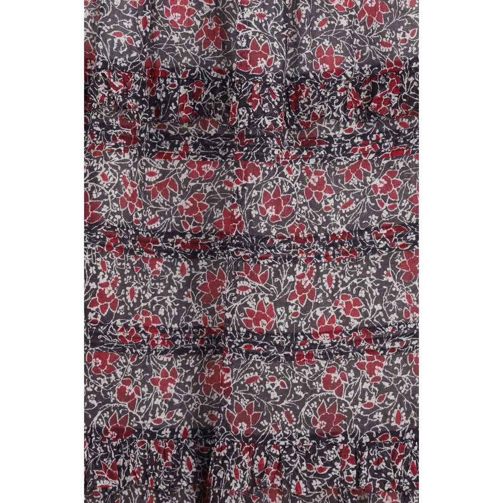 Isabel Marant Étoile Gonna lunga di cotone viola