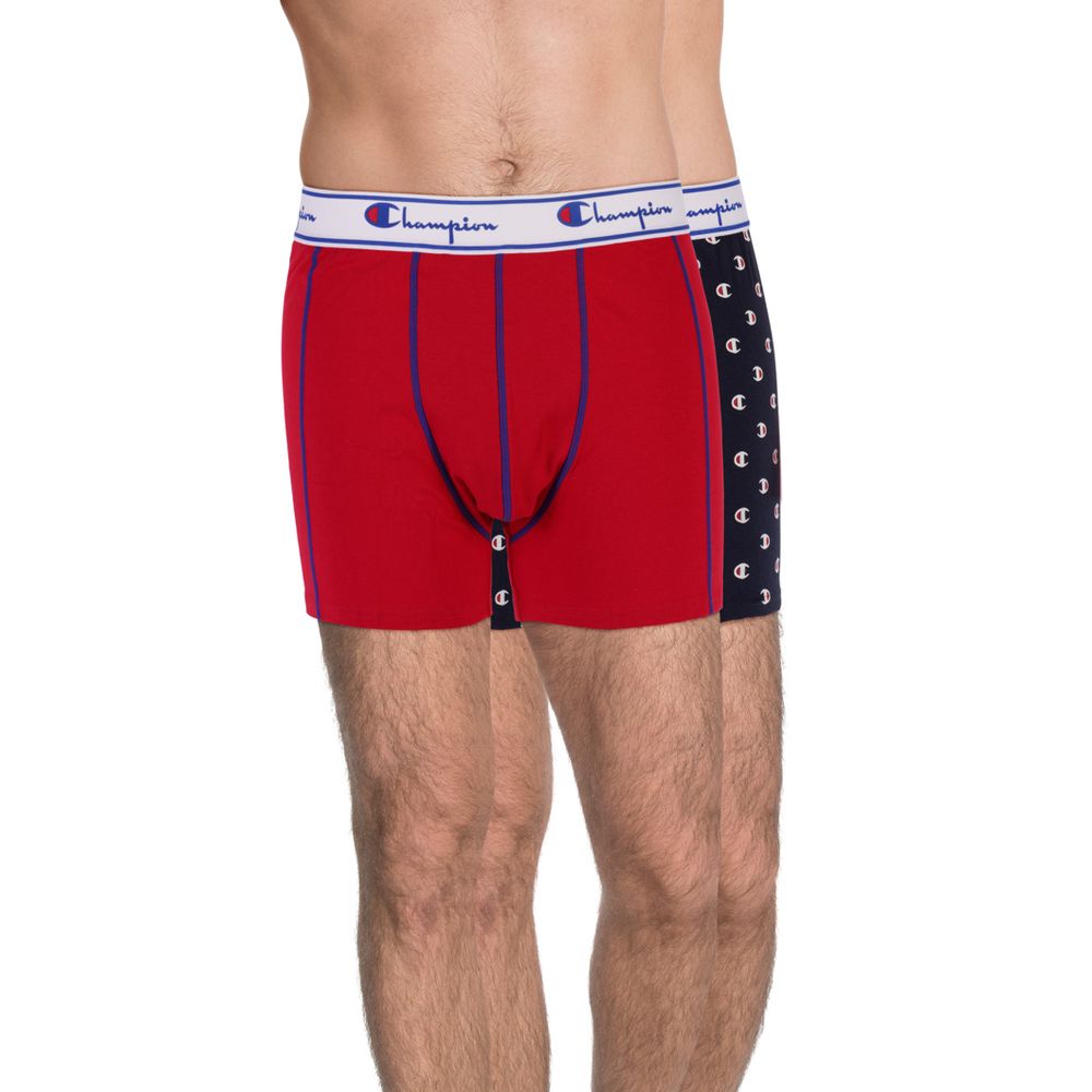 Champion Blue Cotton Boxers