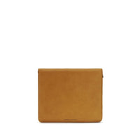 Portefeuille Brunello Cucinelli en cuir de veau marron