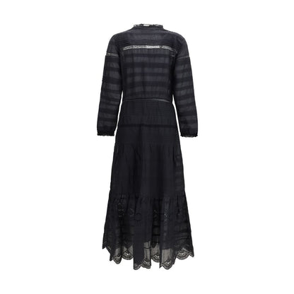 Isabel Marant Étoile Black Cotton Casual Dress
