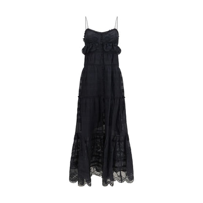 Isabel Marant Étoile Black Cotton Casual Dress