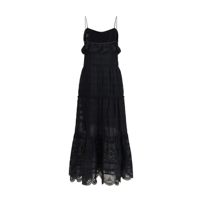 Isabel Marant Étoile Black Cotton Casual Dress