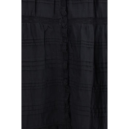 Isabel Marant Étoile Black Cotton Casual Dress