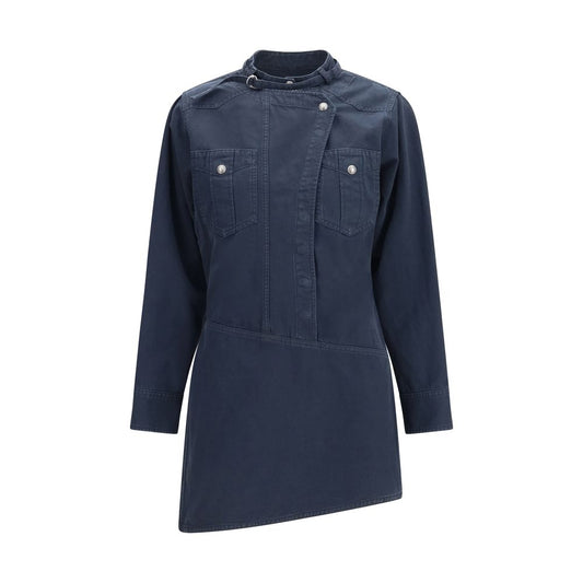 Abito Casual Isabel Marant Étoile in Cotone Blu
