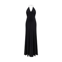 Robe de cocktail Self-Portrait en viscose noire