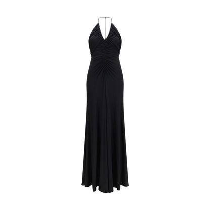 Robe de cocktail Self-Portrait en viscose noire