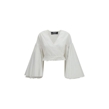 Camicia bianca di cotone Jacquemus