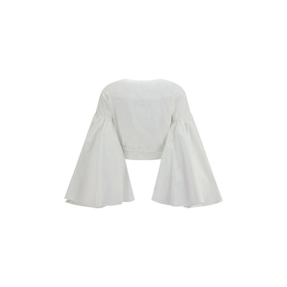Camicia bianca di cotone Jacquemus