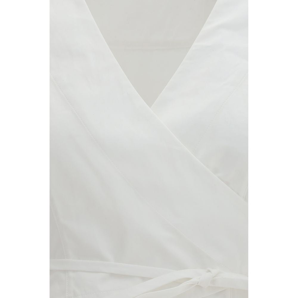 Camicia bianca di cotone Jacquemus