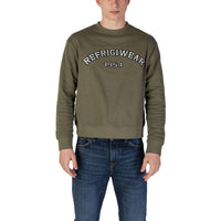 Felpa Verde Refrigiwear in Cotone