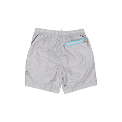 Short de bain Superdry en polyester gris
