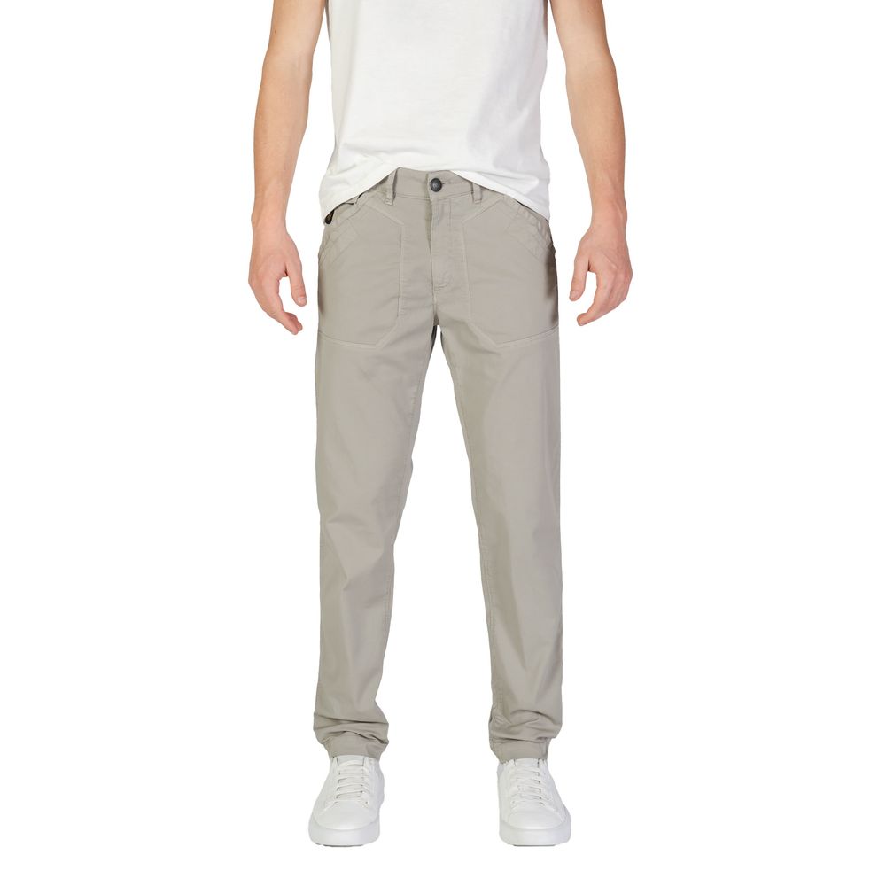 Pantaloni casual Refrigiwear in cotone grigio