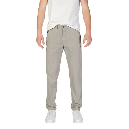 Pantaloni casual Refrigiwear in cotone grigio