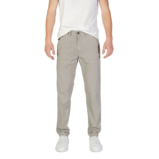 Pantaloni casual Refrigiwear in cotone grigio