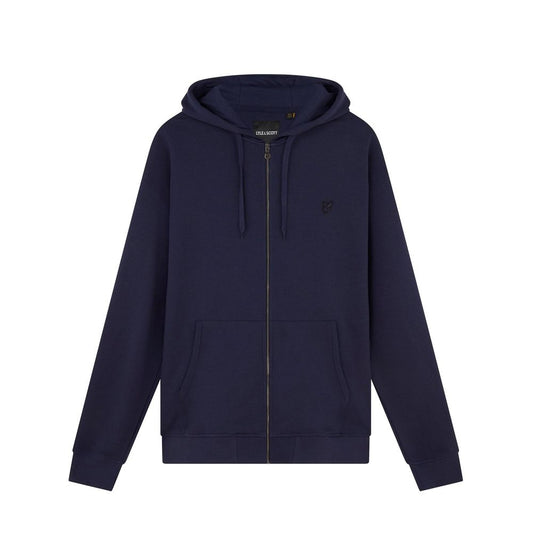 Felpa con cappuccio in cotone blu Refrigiwear