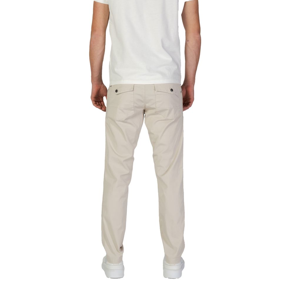 Refrigiwear Pantaloni Casual Beige in Cotone