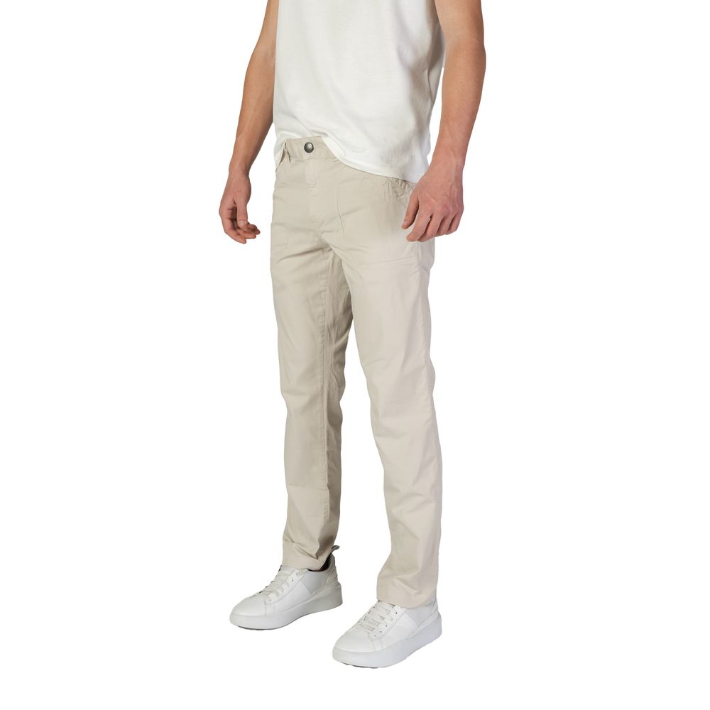 Refrigiwear Pantaloni Casual Beige in Cotone