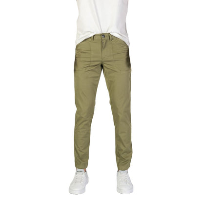 Pantaloni Casual Refrigiwear Verdi in Cotone