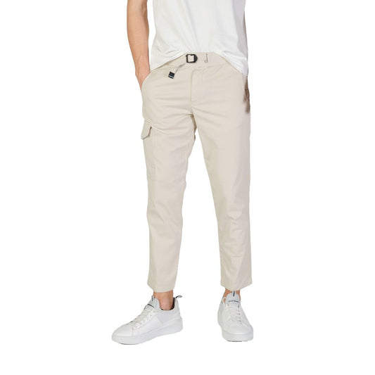Refrigiwear Pantaloni Cargo Beige in Cotone