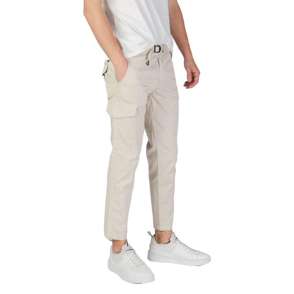 Refrigiwear Pantaloni Cargo Beige in Cotone