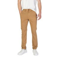 Superdry Pantaloni skinny in cotone beige