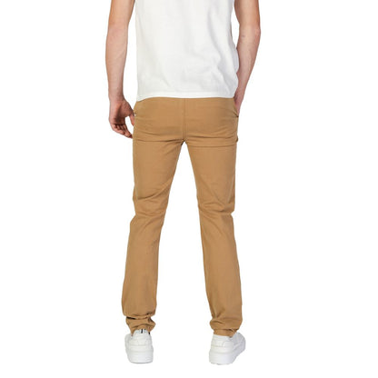 Superdry Pantaloni skinny in cotone beige