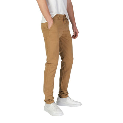 Superdry Pantaloni skinny in cotone beige